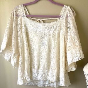 Anthro Vanessa Virginia Lace Top